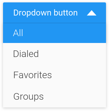 Dropdown Button Pressed